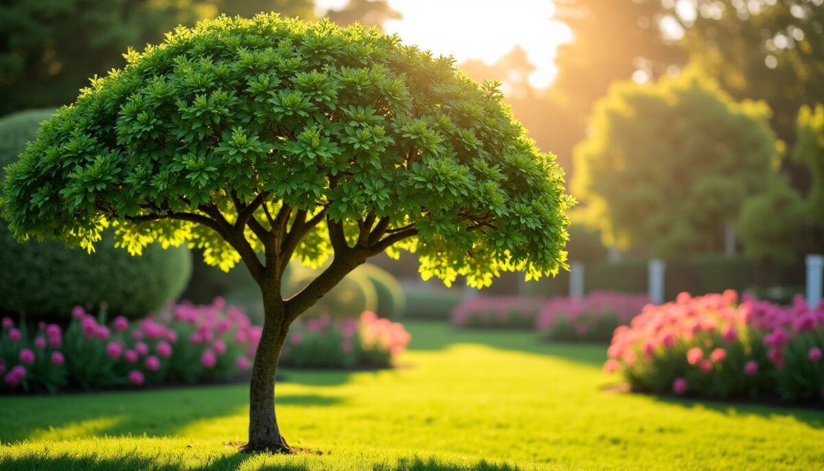 Techniques efficaces pour tailler un mûrier platane en forme de parasol