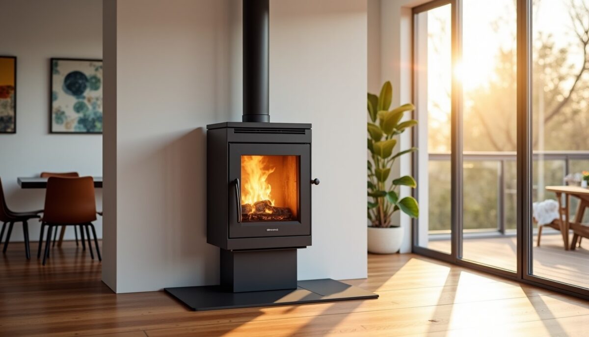 Poêle suspendu : l'équilibre idéal entre esthétique contemporaine et efficacité thermique