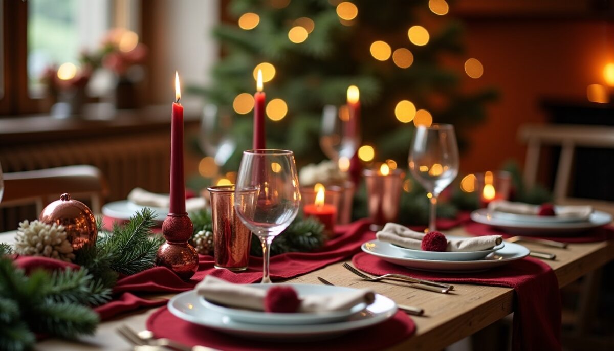 Créer une table de Noël chic et abordable : nos astuces pour briller sans dépenser