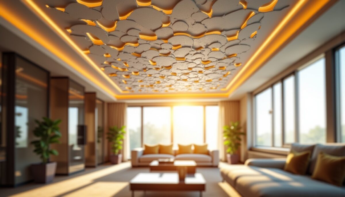 Métamorphosez votre plafond ordinaire en une véritable œuvre d’art