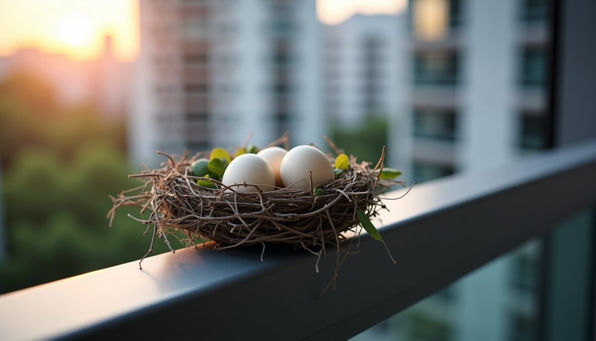 Que signifie un nid de pigeon sur mon balcon ? Messages et interprétations à découvrir